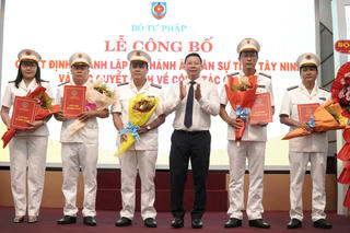 Ông Bùi Phú Hưng giữ chức Trưởng THADS tỉnh Tây Ninh