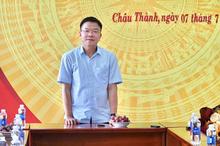 Phó Thủ tướng Lê Thành Long làm việc tại xã Châu Thành (An Giang)