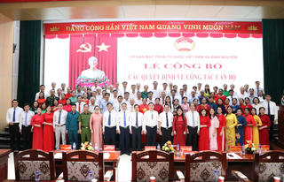 Xã Bình Nguyên (Phú Thọ) tổ chức Phiên họp thứ nhất Ủy ban MTTQ Việt Nam xã 