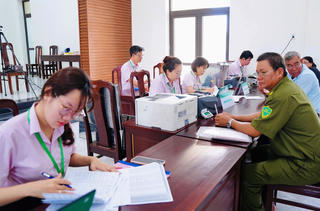 Phòng giao dịch ngân hàng Chính sách Hương Thủy khẳng định vai trò trong giai đoạn chính quyền hai cấp