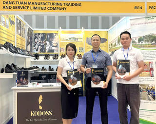 Đăng Tuấn khẳng định vị thế giày da Việt tại Triển lãm Quốc tế Da và Giày lần thứ 25