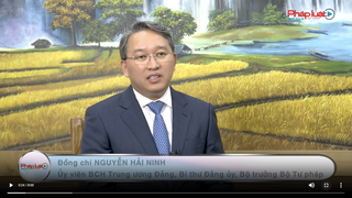 Bộ trưởng Bộ Tư pháp Nguyễn Hải Ninh: Báo Pháp luật Việt Nam là cầu nối giữa ngành Tư pháp với bạn đọc