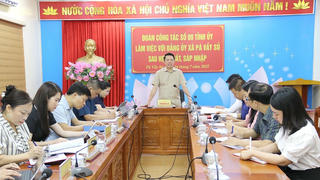 Khảo sát công tác các xã ở Tuyên Quang sau sáp nhập