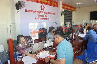 Các trung tâm hành chính công ở Quảng Trị vận hành thông suốt, đồng bộ