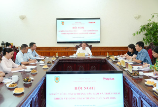 Báo Pháp luật Việt Nam sơ kết công tác 6 tháng đầu năm 2025
