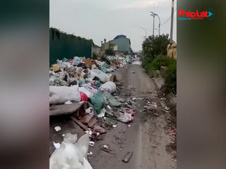 Đổ trộm rác thải gần khu dân cư, trường học gây ảnh hưởng đến cuộc sống, sinh hoạt của người dân