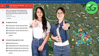 Nhóm bạn trẻ và dự án 'Bản đồ đại học Việt Nam' đầy sáng tạo 