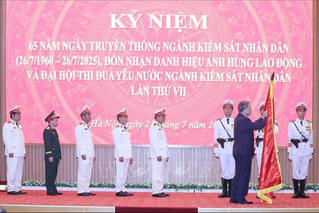 Tổng Bí thư Tô Lâm: Ngành kiểm sát nhân dân góp phần kiến tạo xã hội kỷ cương, công bằng, dân chủ, văn minh