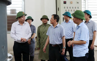 Bí thư Tỉnh ủy Bắc Ninh kiểm tra công tác ứng phó bão số 3 tại các địa bàn trọng điểm