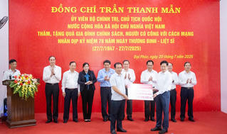 Agribank tri ân thương binh liệt sĩ, người có công với cách mạng nhân dịp 27/7