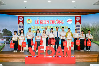 Vedan Việt Nam khen thưởng 892 con em cán bộ, công nhân viên có thành tích xuất sắc