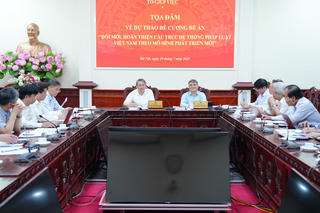 Tạo đột phá thể chế, hoàn thiện môi trường pháp lý cho phát triển kinh tế - xã hội