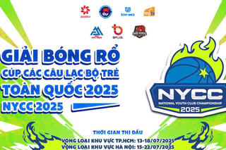 Khai mạc vòng chung kết Giải Bóng rổ Cúp các Câu lạc bộ trẻ toàn quốc - NYCC 2025