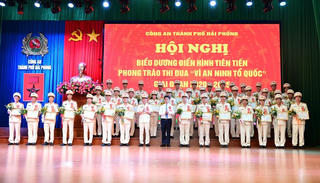Công an Hải Phòng biểu dương điển hình tiên tiến trong phong trào thi đua “Vì an ninh Tổ quốc”
