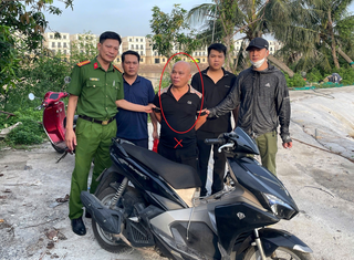 Mật phục, bắt giữ đối tượng truy nã trốn tại đầm nuôi trồng thủy sản ở Hải Phòng