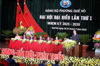 Đại hội Đảng bộ phường Quế Võ (Bắc Ninh): Cụ thể hóa Nghị quyết Đại hội bằng chương trình hành động, kế hoạch chi tiết