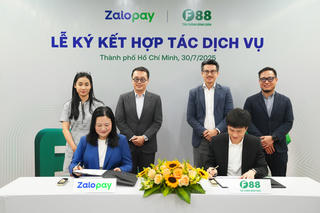 F88 hợp tác ZaloPay, đưa dịch vụ cho vay lên nền tảng ví điện tử
