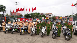 Công an TP Hải Phòng ra quân cao điểm tấn công tội phạm, bảo đảm an ninh trật tự 
