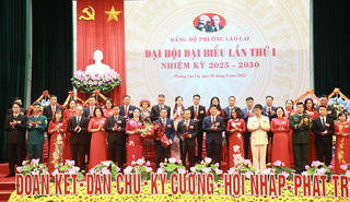 Kiến tạo phường Lào Cai năng động, hiện đại, xứng đáng là "đầu tàu" kết nối trong chuỗi các đô thị 