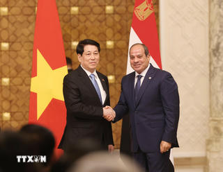 Việt Nam - Ai Cập nâng cấp quan hệ song phương lên Đối tác toàn diện