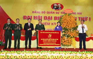 Xây dựng lực lượng vũ trang tỉnh Đồng Nai vững mạnh toàn diện, mẫu mực, tiêu biểu
