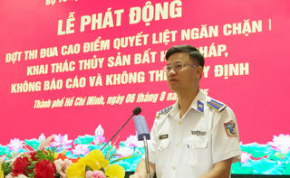 Thi đua lập công, kiên quyết đấu tranh với khai thác hải sản bất hợp pháp