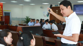 Tập huấn sử dụng AI trong soạn thảo văn bản hành chính cho cán bộ Tư pháp Lâm Đồng