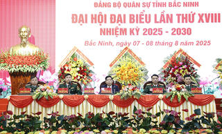 Đảng bộ Quân sự tỉnh Bắc Ninh: Quyết tâm xây dựng lực lượng vũ trang “tinh, gọn, mạnh”
