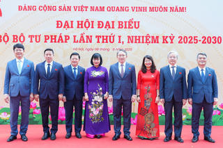 Tưng bừng khai mạc Đại hội đại biểu Đảng bộ Bộ Tư pháp nhiệm kỳ 2025 - 2030