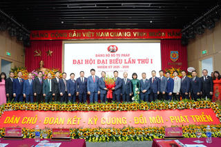 Ra mắt Ban Chấp hành Đảng bộ Bộ Tư pháp nhiệm kỳ 2025 - 2030