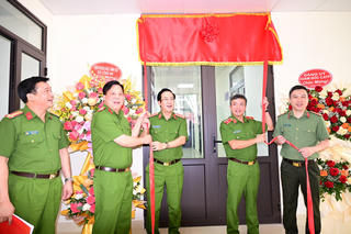 Công an TP Hải Phòng chính thức khánh thành trụ sở làm việc độc lập và Trung tâm giám định ADN