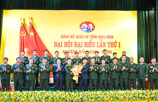 Đảng bộ Quân sự tỉnh Ninh Bình: Đẩy mạnh ứng dụng khoa học công nghệ, chuyển đổi số, cải cách hành chính quân sự