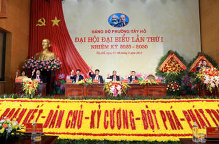 Phát triển phường Tây Hồ thành trung tâm văn hóa, dịch vụ, du lịch của Thủ đô