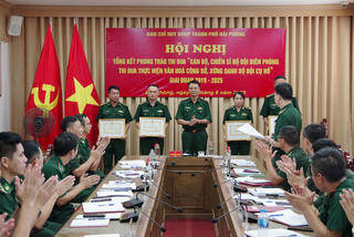 Lực lượng Biên phòng Hải Phòng phát huy hiệu quả phong trào thi đua thực hiện văn hoá công sở
