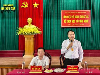 Hà Tĩnh kiến nghị tháo gỡ “nút thắt” trong phân cấp nhiệm vụ khoa học và công nghệ