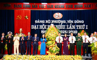 Phường Yên Dũng (tỉnh Bắc Ninh) quyết tâm xây dựng đô thị xanh, văn minh, hiện đại