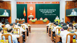 Khai mạc kỳ họp thứ 2 HĐND tỉnh Quảng Trị khóa VIII: Bàn nhiều giải pháp thúc đẩy phát triển kinh tế - xã hội