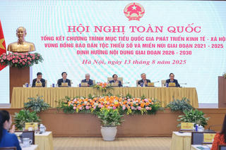 Thủ tướng chủ trì Hội nghị tổng kết Chương trình mục tiêu quốc gia phát triển kinh tế - xã hội vùng đồng bào dân tộc thiểu số và miền núi