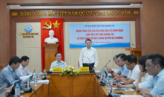 Quảng Trị khai thác tối đa hạ tầng số, thúc đẩy phát triển khoa học và công nghệ