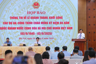 Khánh thành, khởi công đồng loạt 250 dự án, công trình trên cả nước vào ngày 19/8