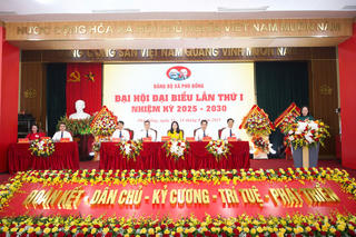 Đại hội đại biểu lần thứ I, nhiệm kỳ 2025-2030 xã Phù Đổng (Hà Nội): “Đoàn kết - Dân chủ - Kỷ cương - Trí tuệ - Phát triển” 