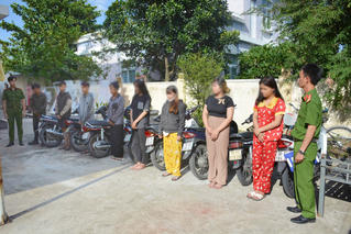 Bắt giữ nhóm thanh thiếu niên bỏ học, lang thang trộm 9 xe máy tại Đà Nẵng