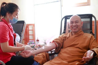 Giáo Hội Phật giáo Việt Nam kêu gọi “Hiến máu cứu người - Hành Bồ tát đạo” nhân dịp Quốc khánh 2/9