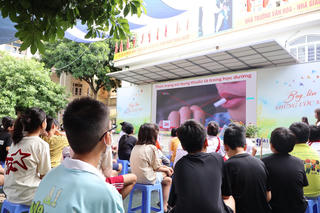 Trường học Hà Nội lan tỏa thông điệp “5 không” vì môi trường học đường không khói thuốc
