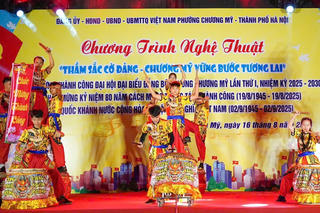 Chương trình nghệ thuật “Thắm sắc cờ Đảng – Chương Mỹ vững bước tương lai”