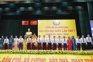 Đảng bộ xã Xuân Mai (Hà Nội) tổ chức thành công Đại hội đại biểu lần thứ I, nhiệm kỳ 2025 – 2030