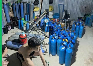 Phá đường dây mua bán khí cười liên tỉnh quy mô lớn