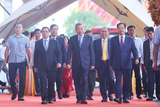 Tổng Bí thư, Thủ tướng dự Lễ khánh thành, khởi công các dự án, công trình chào mừng 80 năm Quốc khánh 2/9