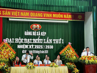 Đảng bộ xã Kép (Bắc Ninh) tổ chức thành công Đại hội  nhiệm kỳ 2025 – 2030