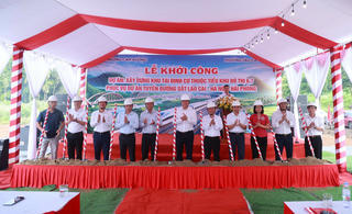 Khởi công xây dựng khu tái định cư cho Dự án đường sắt Lào Cai - Hà Nội - Hải Phòng